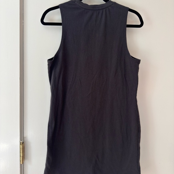Spiritual Gangster Charcoal MuscleTank Dress with Rainbow Heart Size Small - Picture 4 of 4